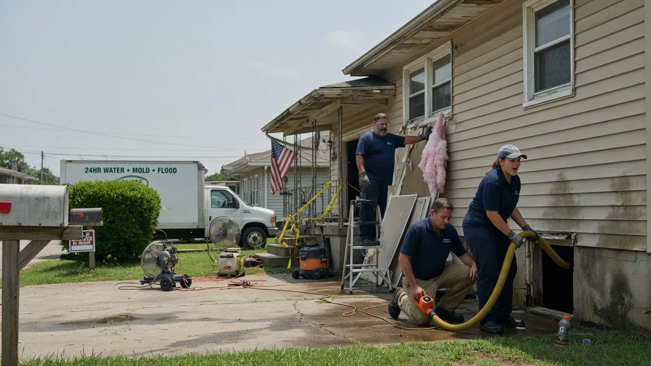 Water Damage Repair in Robinsonville, MS near me